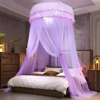Mosquito Net Palace Style kant 1,8 breed 2,2 meter lang polyester vezelmateriaal Multi-colour optioneel