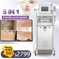 Professionell IPL Laser Fast Hair Removal Machine RF Skin Rejuvenation Elight Dido Laser Pigmentering Marks Face Care Device