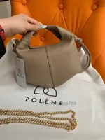 أكياس مسائية بولين 2022 جلدية أنثى حقيبة يد فرنسية جديدة صلبة بلون بنتو رقم أحد عشر أكياس كتف واحد