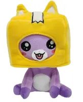 Cross-border new lankybox carton villain doll fox stone plush toy packaging wholesale