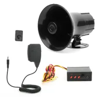 Universal Car Alarm Horn Varning Siren 3tone Sound Auto Megaphone Loud Speaker 115dB 50W