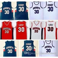 Erkekler Lisesi Stephen Curry 30 Şövalyeler Jersey Davidson Wildcats Curry College Forma Spor Basketbol Üniforma Dikişli Aşk Ucuz Ve224n