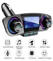 Car Bluetooth FM Transmitter Wireless Hands Audio Receiver Auto MP3 Player