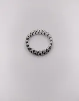 Openwork Linked Love Ring Tealtic 925 Sterling Silver Ringsfits European