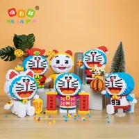 Hi Colorful Adult High Difficulty Splicing Building Blocks Childrens Toys Whole Officially Authorized Doraemon Pokonyan256v