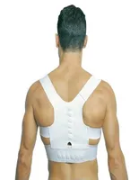 Корректор осанки на заднем плече выпрямляет ортопедический поясной ремень