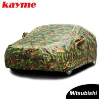 Autoabdeckungen Kayme wasserdichtes Camouflage Car Cover Outdoor Sun Protection Cover für Mitsubishi Pajero Lancer 10 ASX Outlander 2016 J220907