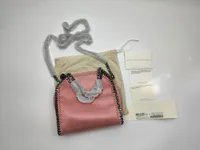 Bolsas de ombro 2022 NOVAS Bolsa feminina de moda Bola Stella McCartney PVC Bolsas de sacola de bolsa de compras de couro de alta qualidade 15-18-25-37cm