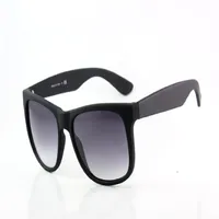 Продавать бренд очки роскошь Justin Glasses Mens Women Fashion Солнцезащитные очки 4165 Черные солнцезащитные очки Серый градиент объектив 54mm279c