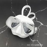 Apollo Bio Mask Mask Aluminy Aluminium Mask Wide-algy Mask Rubber White For Scuba Diving Snorkeling Swimming298r