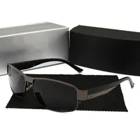 Unisex Sun Glass Langlebiger Gold Silber Metall Rahmen Private -Label Pilotschatten Sonnenbrille mit Box2709