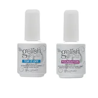 2021 جودة عالية التناغم Gelish Soak Off Nail Gel Polish Nail Art Lacquer LED UV Base Coat Foundation Top Coat on #0232608