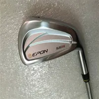 Epon SUS-316 Iron Set Epon Golf Golf Forged Irons Epon Golf Clubs 4-9p Steel Shaft with Head Cover229Q
