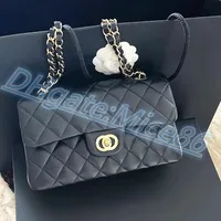 Luxury clásico clutch colgajo cf bag woc 19 bolsos para mujer bolsos de moda holgaca caviar cadena de oro de oro