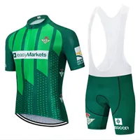 2021 New Betis Team Cycling Jersey Bike Shorts 19D Suit Ropa ciclismo Mens Summer Pro Bicycle Maillot Pants Sports Clothing321V