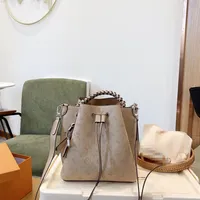 مصمم حقائب اليد الشهيرة أكياس الكتف النيونوي نوي حقيبة دلو جلدية النساء