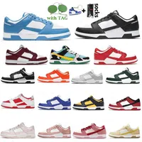 Basketball Shoes Sports dunksbLow Casual Trainers Black White University Blue Red Varsity Green Chicago Pigeon Chunky Men Women Coast Kentucky