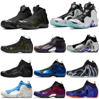 2023 Foam Posite Pro Sports Basketball Shoes Penny Hardaway بالإضافة إلى Black White Blue Vold Mens Abalone Cny Floral Fleece Habanero Knicks Red Sequoia Designer Sneakers