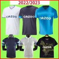 サッカージャージーマルセイユ第3 2022 2023 2023ポロマイロットデフット22 23フットボールシャツTメンキットキッズミリックペイテットガーソン