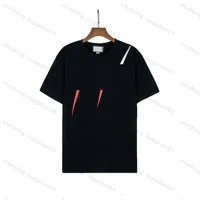 Designer Mens Casual Print Creative G T-shirt Tshirt Solid Slim Fit Crew Cou ￠ manches courtes Male Tee Black Blanc Vert