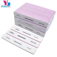 Nail Files 5025 Pcs Supplies For Professionals File Buffer s Product Acrylic Width 80100180 Grit Sanding Manicure Tool 220908