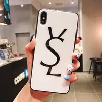Y Letter Loft Factions for iPhone 11 12 13 13Pro 13Promax Designers Leather Phonecase Forx XS XR XSMAX 7 8 7P 8P Glass Phone Case 2022