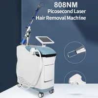 808nm Laser Haarentfernung Schwarze Puppenbehandlung Pico Laser Q-Switch Entfernen Sie Tätowierungen Beauty Machine
