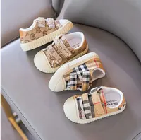 First Walkers Baby Canvas Shoes Children 1-3 a￱os Autumn Boys Ni￱os Sports Sports Sportler zapatos de primavera casual