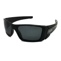 Luxus-hohe Qualität Fahrrad Design Brille Fouel Coell Matte schwarz grau Iridium polarisierte Linse Reit Sonnenbrille325s