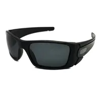 Роскошные качественные велосипедные дизайнерские очки Fouel Coell Matte Black Grey Iridium Polarized Lins Riding Sunglasses266c