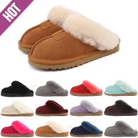 Cotton Slippers Snow Boots Womens Shoes Warm Casual Indoor Pajamas Party Wear Non-Slip Cottons Drag Large Men Women fur furry fluffy slipper slide Size 34-45