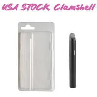 Plast Clamshell Blister Package Vape Pen Ecig Accessories USA Stock Disponible Vapes Package för 2,0 ml förångarbehållare Welcome OEM Insert Card