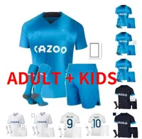Marseille Alexis Soccer Jerseys 2022 2023 Om Maillot Foot Cuisance Kamara Mandanda Payet Guendouzi Alvaro Gerson Konrad 22 23 Milik Football Shirt Kit pour enfants adultes