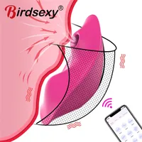 Sex Toy Massagebaste Bluetooth Remote Vibrator Toys for Women App Control Wearable Dildo Höschen Paar Clit Sucker Shop