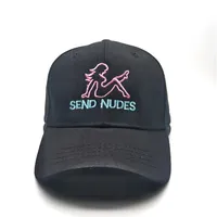 أرسل Nudes Snapback Cap Catball Cap للرجال نساء قابلة للتعديل الهيب هوب أبي قبعة العظام Garros Casquette251o