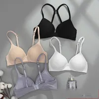 Camisole Young Girls First Training Bra Teenage Sport Puberty Underwear Teen Child Fitness Bra 12-18Y Small Breast Bras 20220908 E3