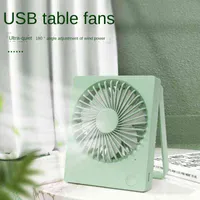 Electric Fans Portable Desktop USB Fan Rechargeable Mini Electric Fan Dormitory Mute Portable Mini Air Cooler Table Stand Fan For Office Home T220907