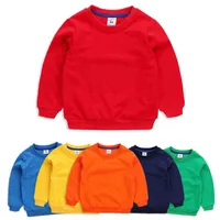 Bluzy bluzy Bluza Bluza Bluza Dzieci Sprężyna i jesienne ubranie dla dzieci z długim rękawem.