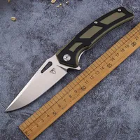 Utomhuspremiumkulagerstruktur G10 Handtagning av vikkniv 440C Blad EDC Tool Collection Knife316G