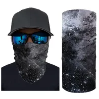2020 New Design Galaxy Face Mask Bandanas for Dust Outdoors Festivals Sports Bandana for Women Men Windproof Dustproof Scarf Brand d182g