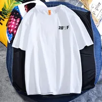 Men's T Shirts 2022 Arrival Fashion Short Sleeve T-shirt Summer Brand Large Design Youth Cotton Casual O-neck Print Shirt Tshirt Homme