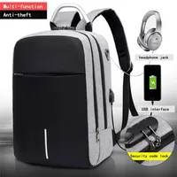 Backpack OUBDAR Men Multifunction Anti Theft 15.6" Inch Laptop Usb Charging s Waterproof Schoolbag Business Travel Bags 220909