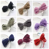 Clothing Yarn 10 Meters Elastic Cord Stretch Thread String Flat 3mm For Sewing Hair Band Craft