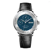 Armbanduhr Borman Automatic Watch für Männer Luxus Männer Uhren mechanische Saphir -Modeuhr Schaltjahreswoche Woche Datum