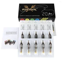 Tattoo naalden Kewer 0,35 mm 3rs 5rs 7rs 9rs 11rs 14rs wenkbrauw permanente make -up cartridges microblading piercing kit