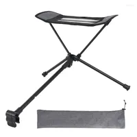 Bike Pedals Outdoor Folding Footrest Portable Recliner Extended Leg Stool Can Be Used With Chair