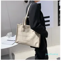 디자이너 -Shoulder Bags 스타일 여성 가방 대용량 토트 간단한 통근 지갑 소프트 PU 가죽 핸드백