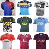 2022 Moana Rugby Jersey Titans Sharts Shirt South Africa Glasgow Warriors Cardiff Blues Training Black Biarritz Queensland Reds Bordeaux Begles Bristol Bears