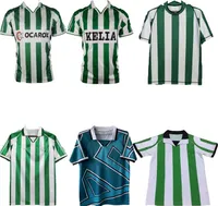 Retro Real Betis Soccer Jerseys Classic Vintage Football Shirt Suit Kit 81 82 1976 1977 1993 1994 1995 1996 1997 1998 2002 Alfonso Joaquin Denilson 94 95 96 97 98 02 03