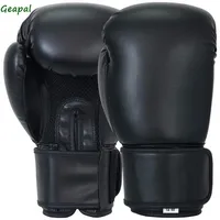 Geapal Boxing Gloves 합성 가죽 가방 펀칭 장갑 홈 체육관 킥복싱 훈련 장비 숙박 멋진 메쉬 팜 스파링 mitts272o